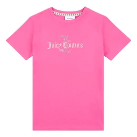 Juicy Couture Diamante T-Shirt Junior