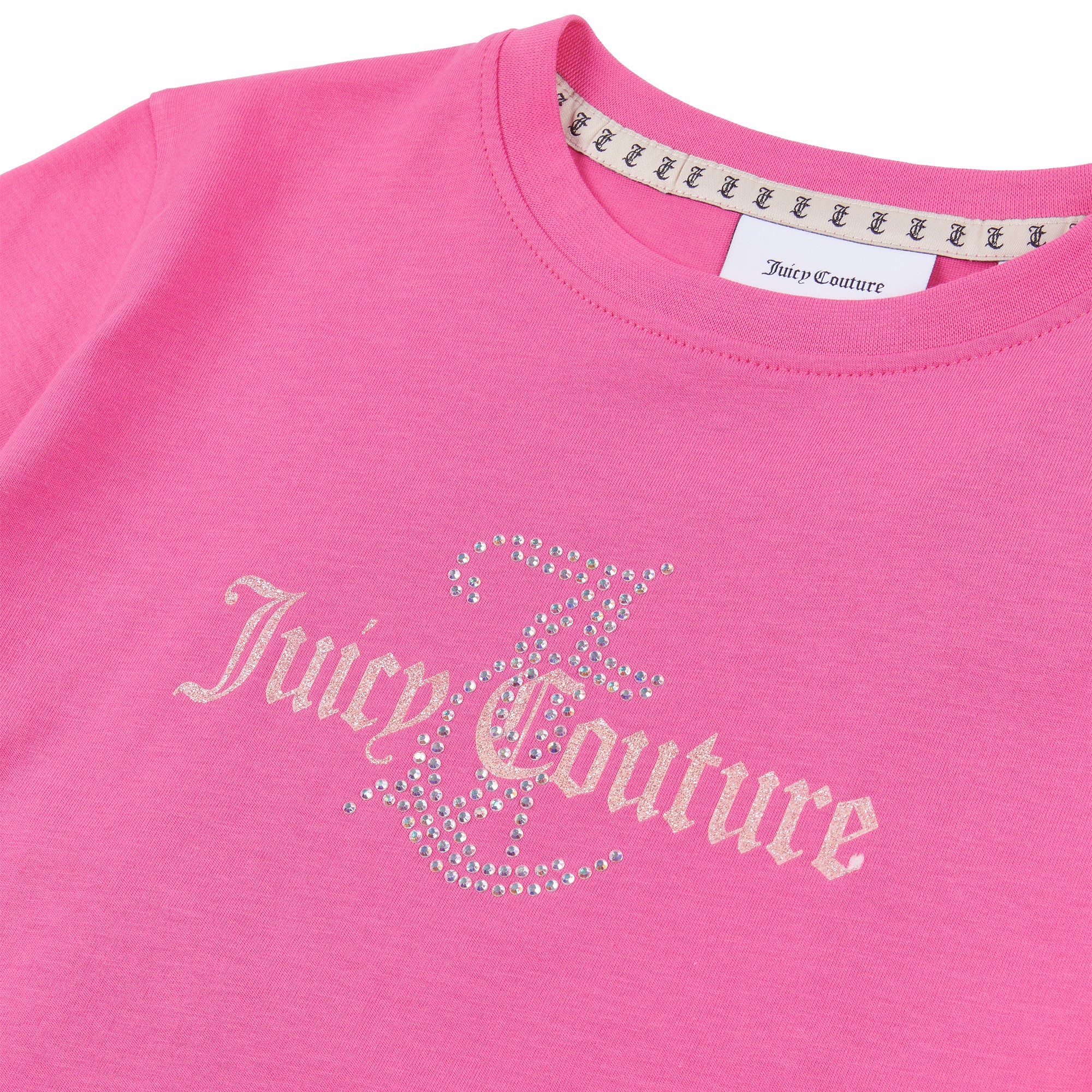 Juicy Couture Diamante T-Shirt Junior