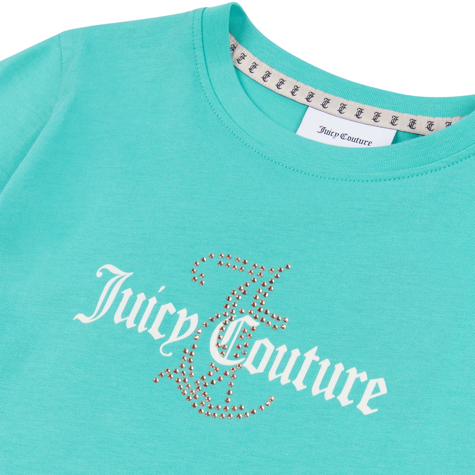 Juicy Couture Diamante T-Shirt Junior