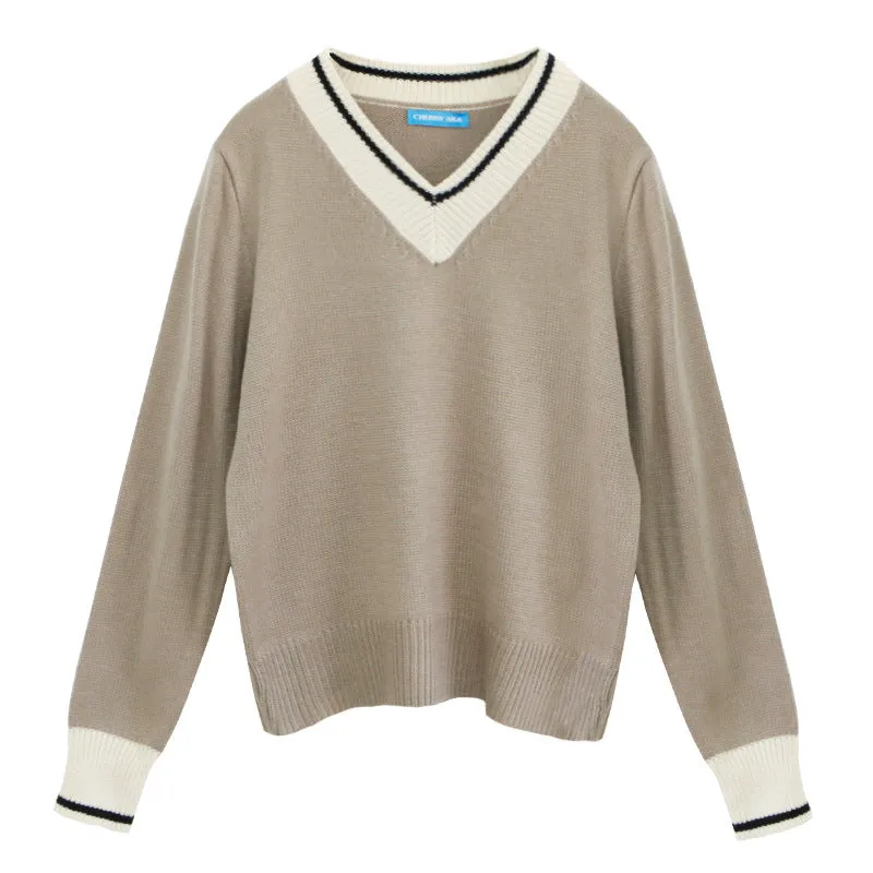 Knit Long Sleeve Sweater