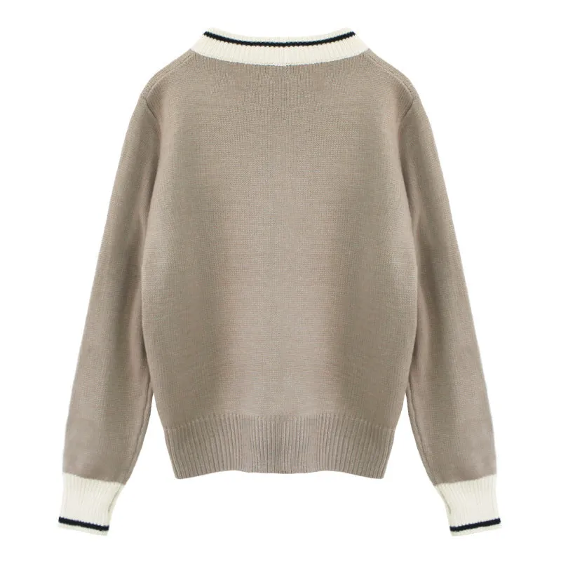 Knit Long Sleeve Sweater