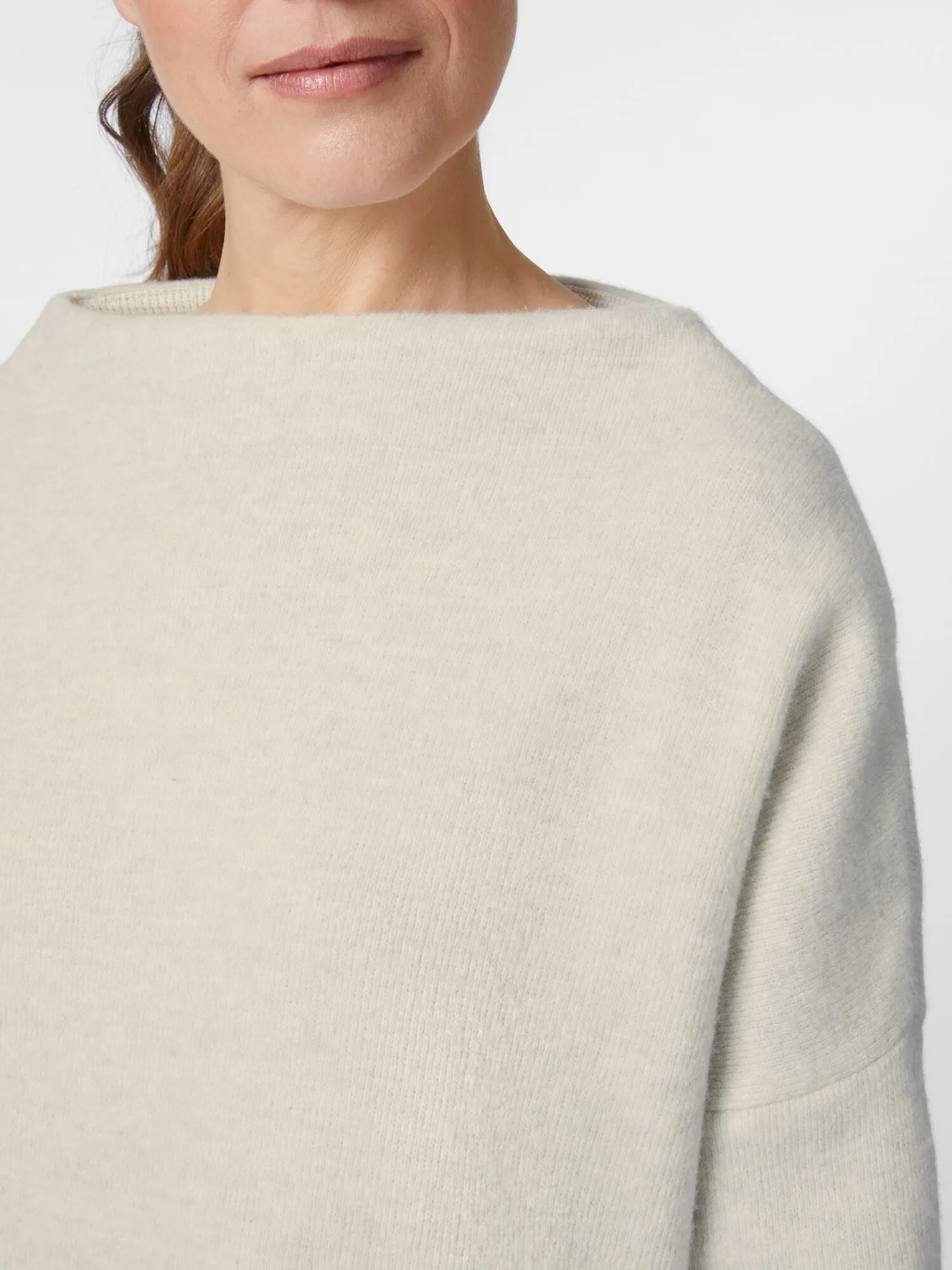 Ladies Knit Sweater, Ecru | Manufactum