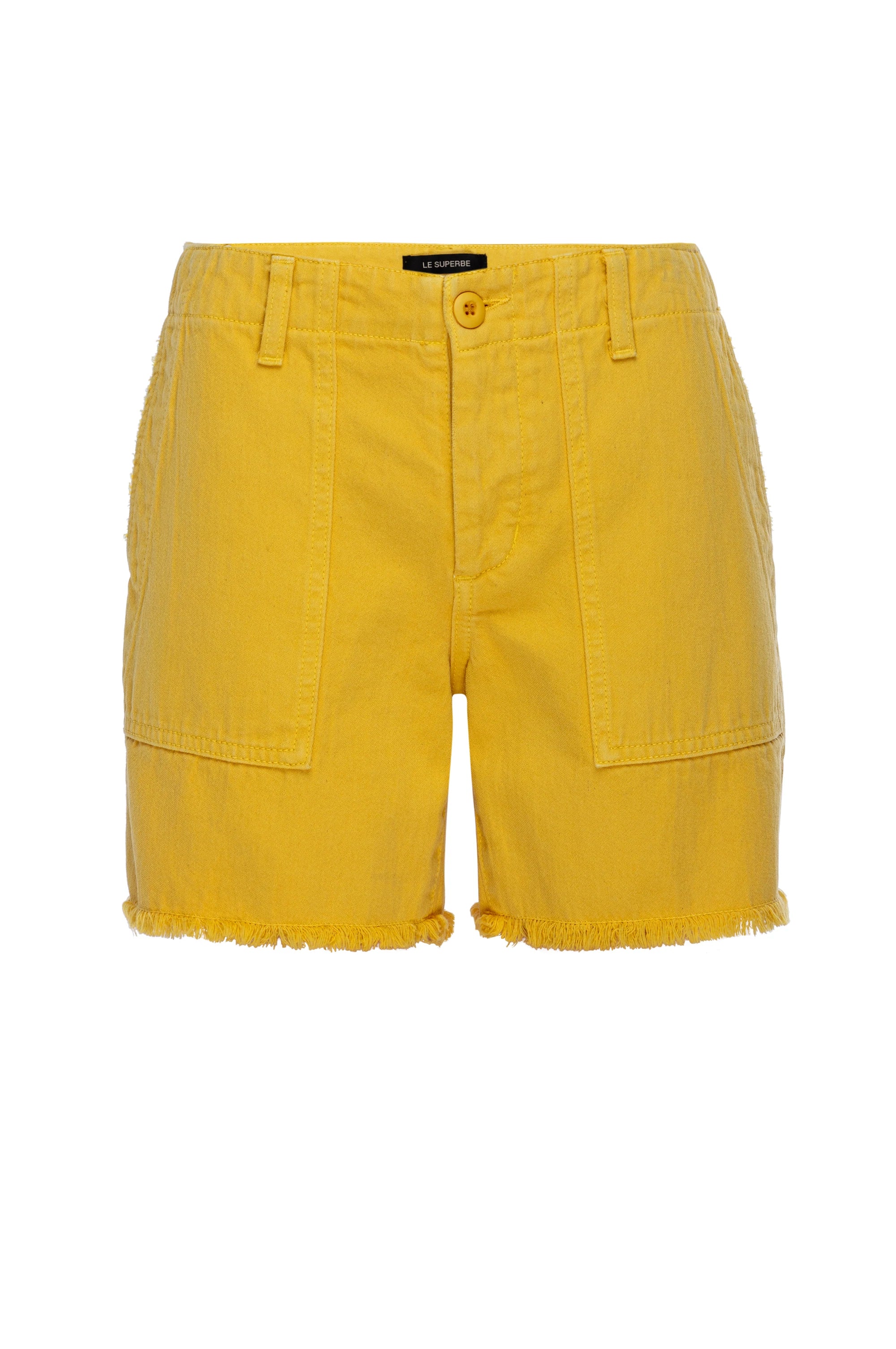 Le Superbe Beach Crawler Cut Off - Lemon