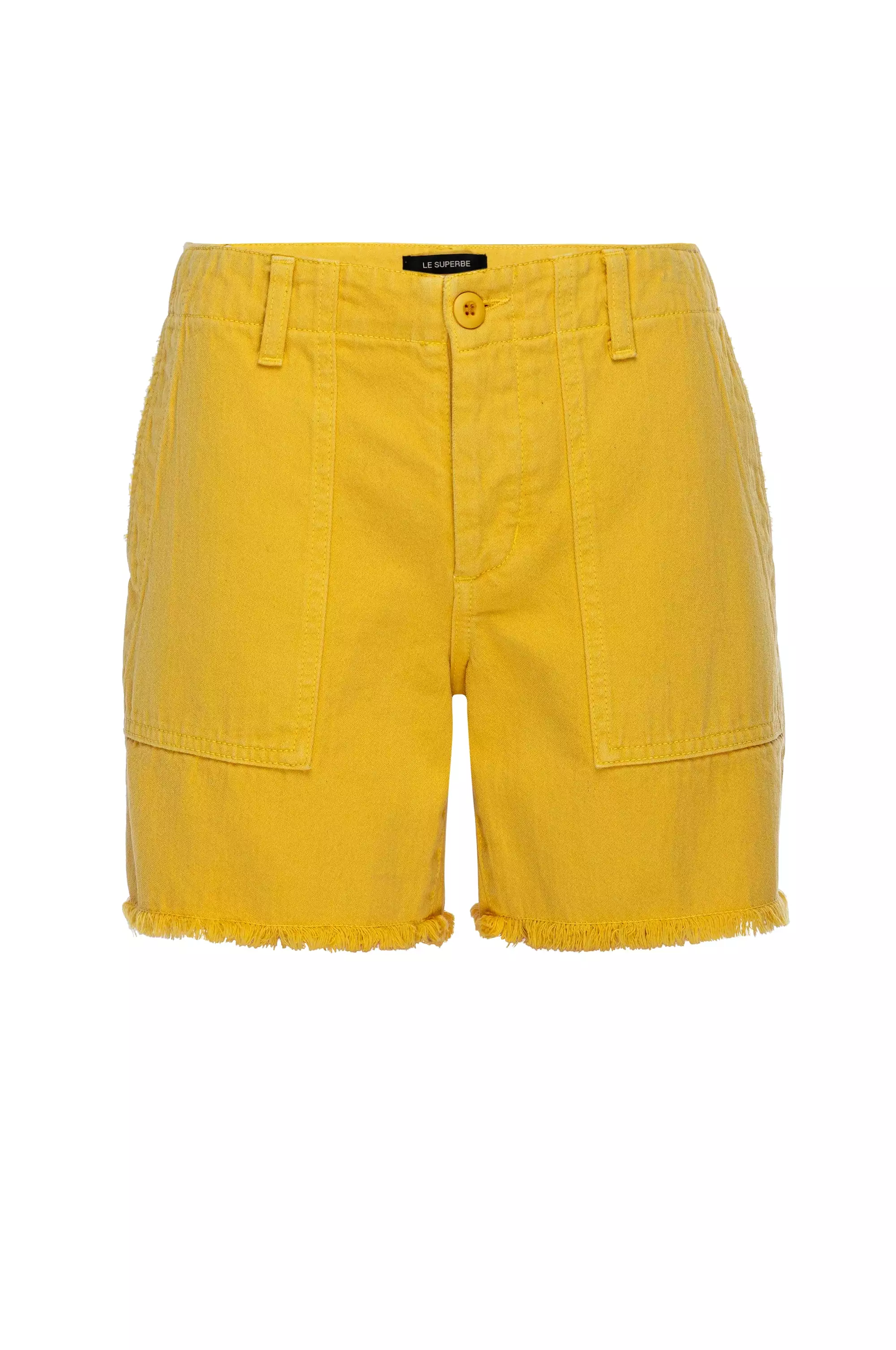 Le Superbe Beach Crawler Cut Off - Lemon