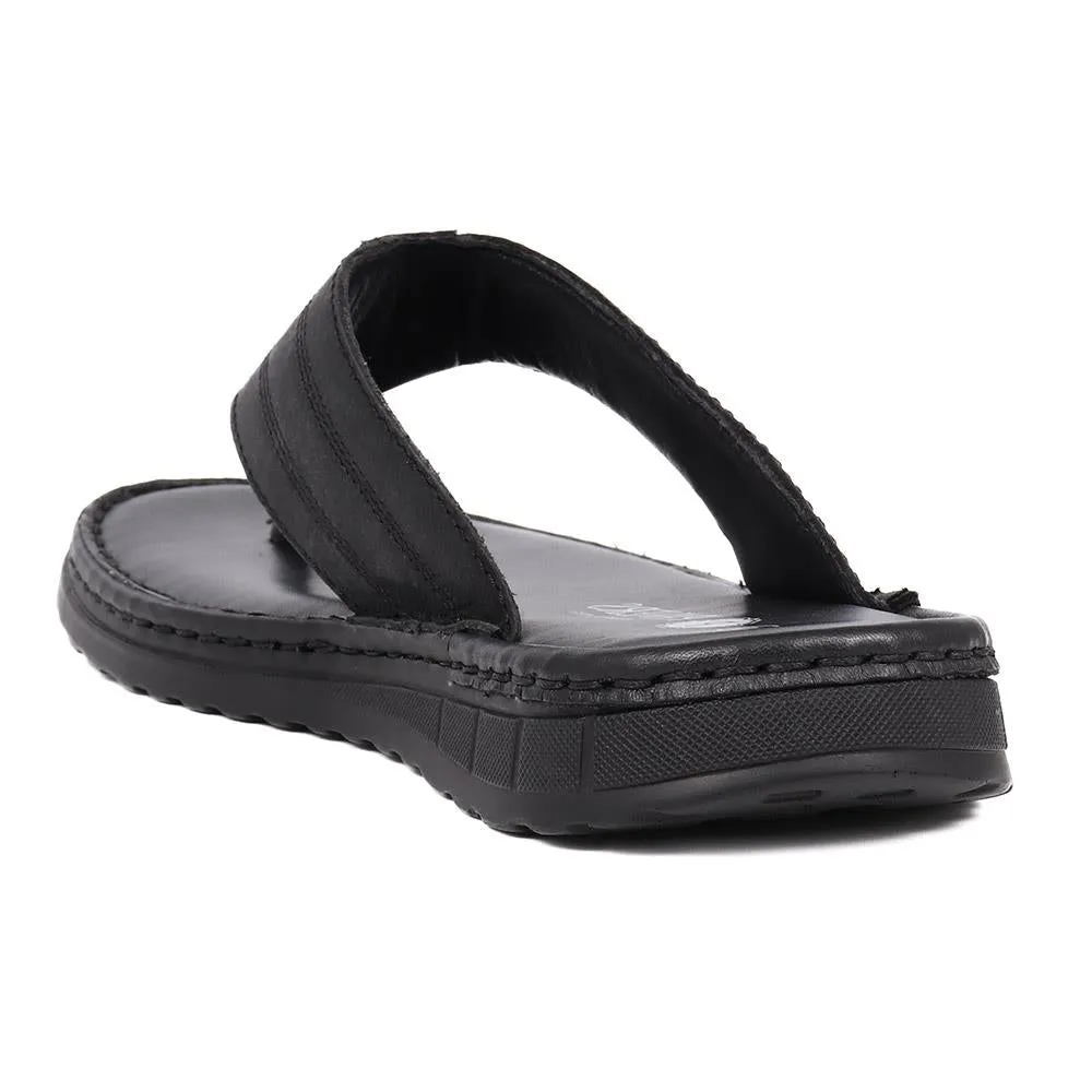 Leather Toe-Post Sandals  - THEST39001 / 325 795