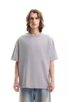 LIGHT GREY MELANGE T-SHIRT