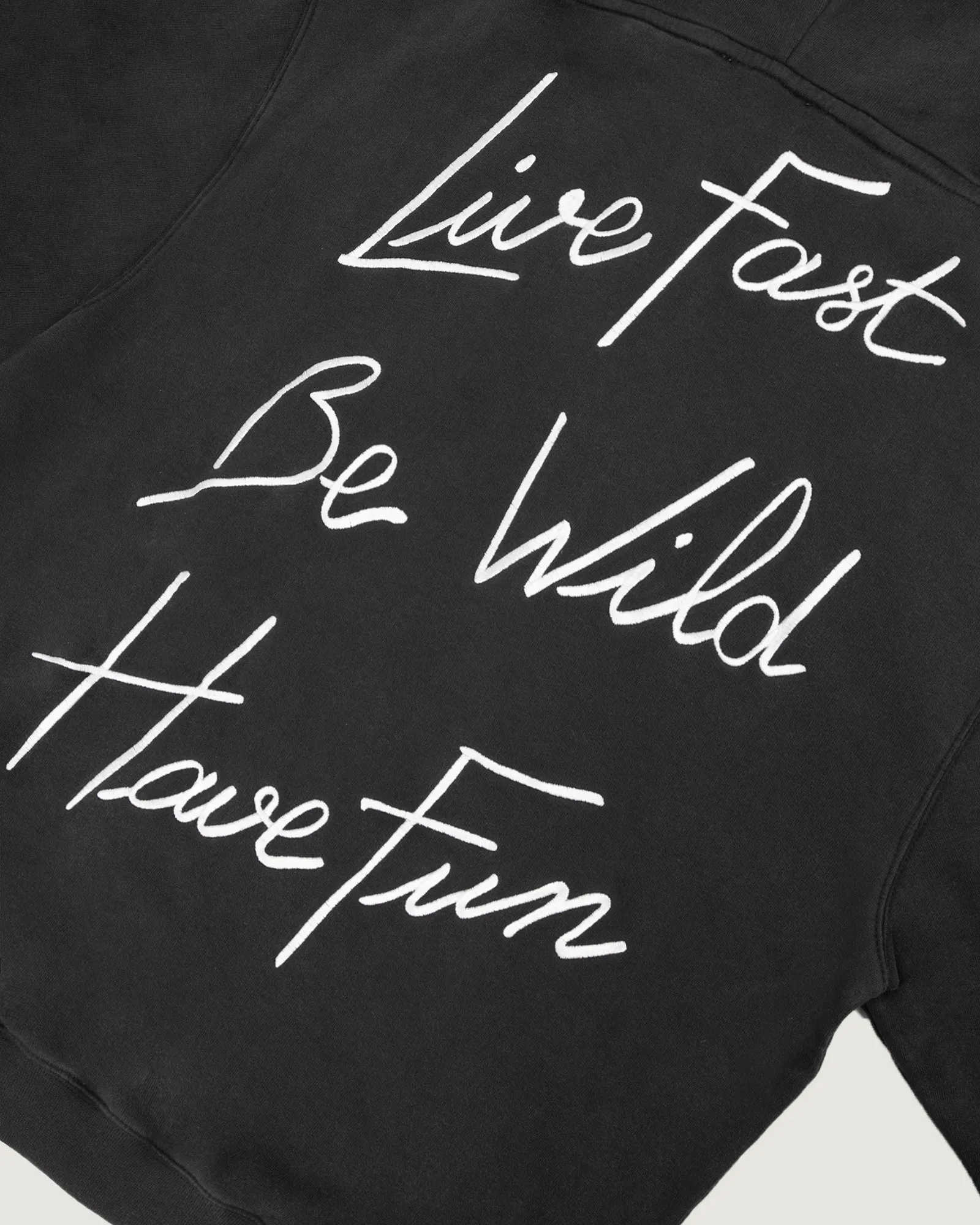 Live Fast réaumur hoodie