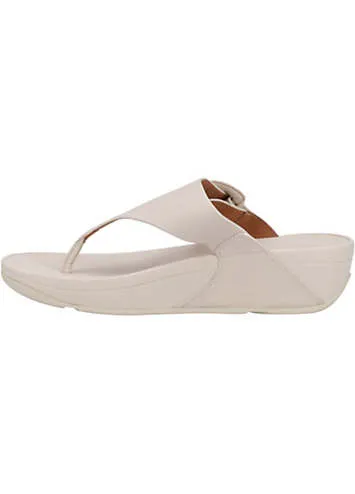 Lulu Buckle Toe Post Sandals by FitFlop | Look Again