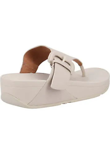 Lulu Buckle Toe Post Sandals by FitFlop | Look Again