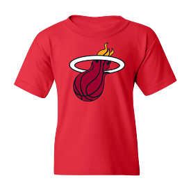 Miami HEAT Red Logo Youth Tee