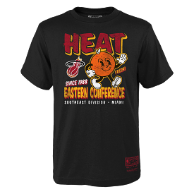 Mitchell & Ness Miami HEAT Concession Toddler Tee