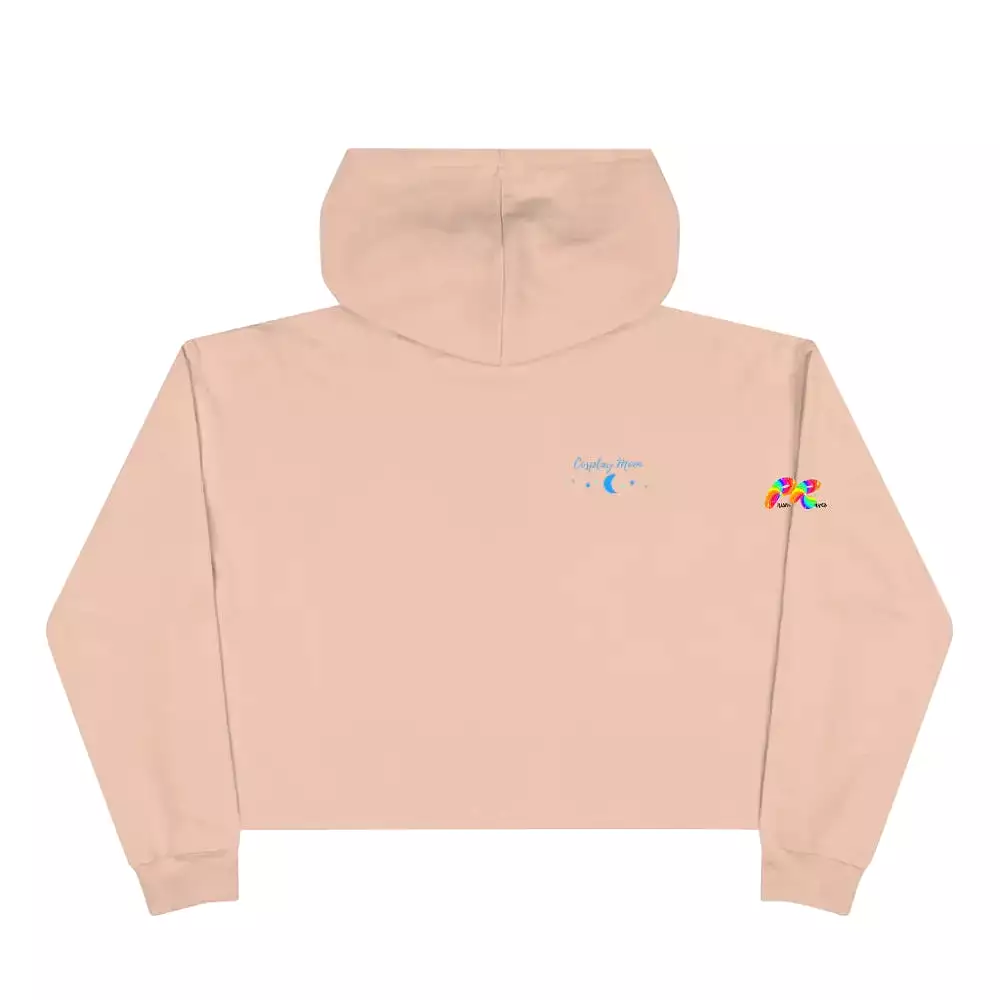 Moon Child Crop Hoodie