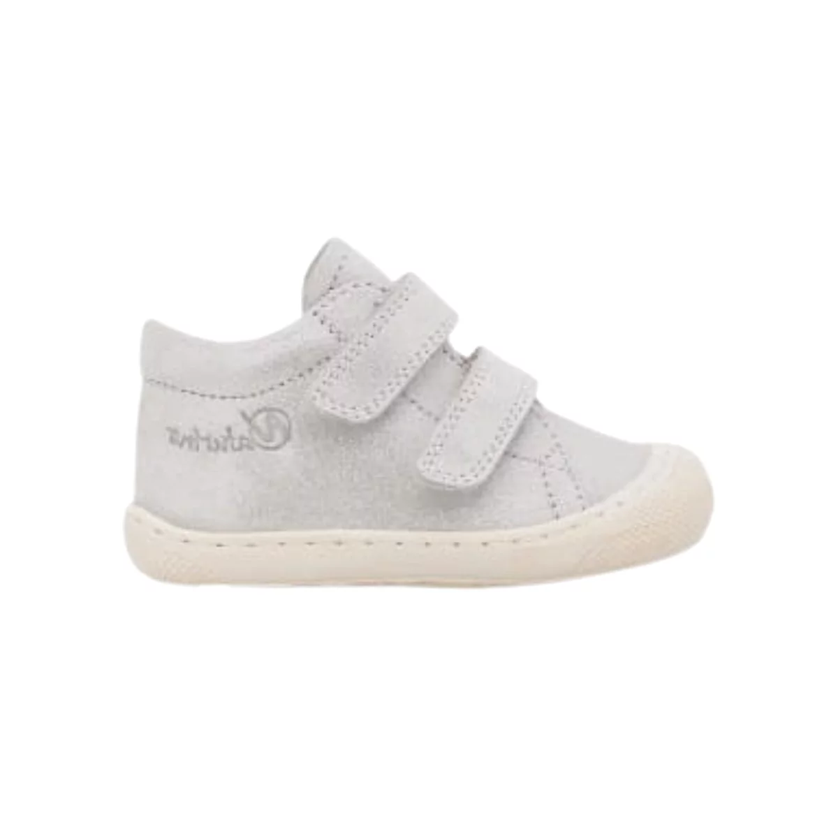 Naturino Toddler's (Sizes 19-22) Cocoon VL Silver Glitter Velcro