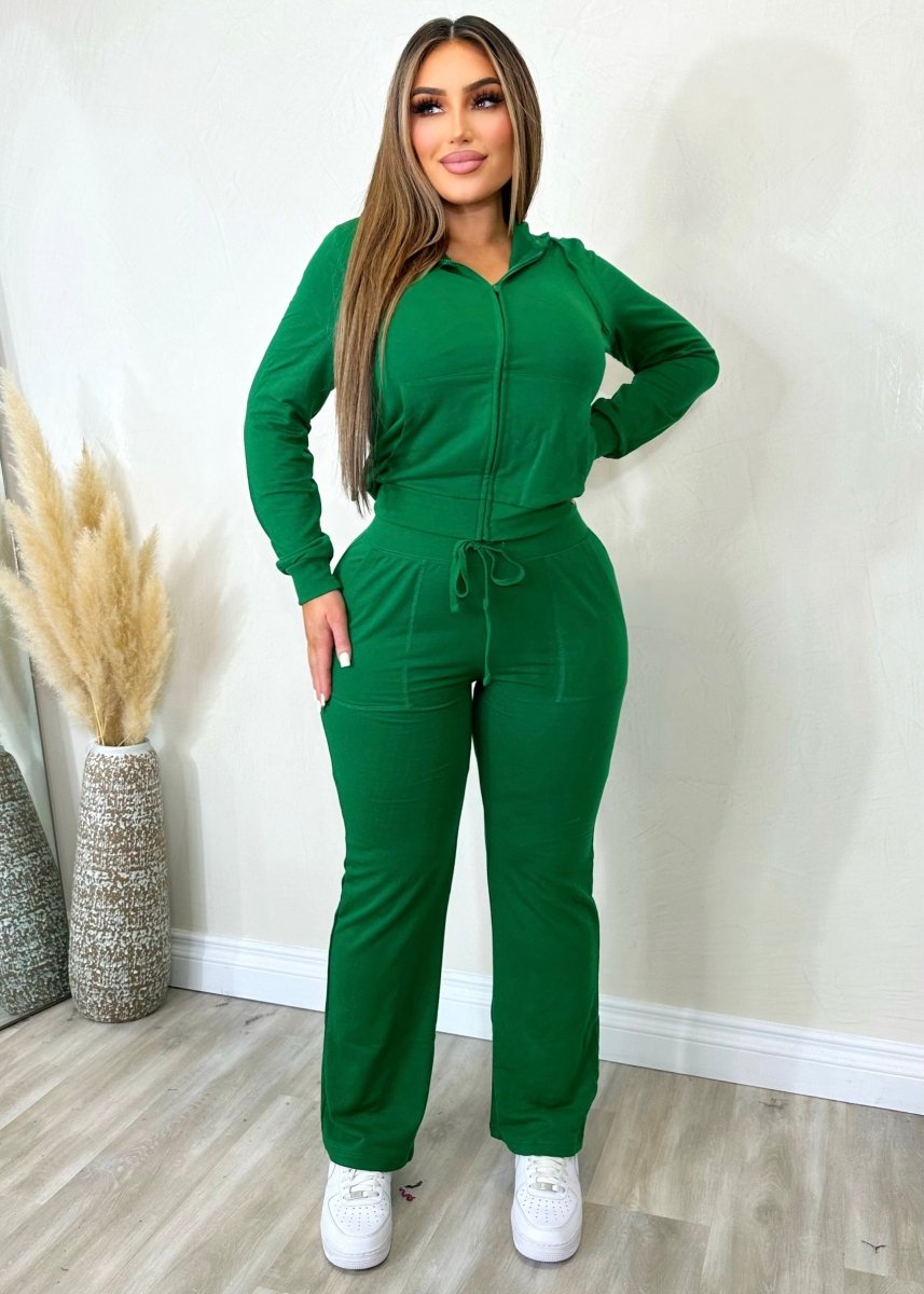 Never Too Much Two Piece Green