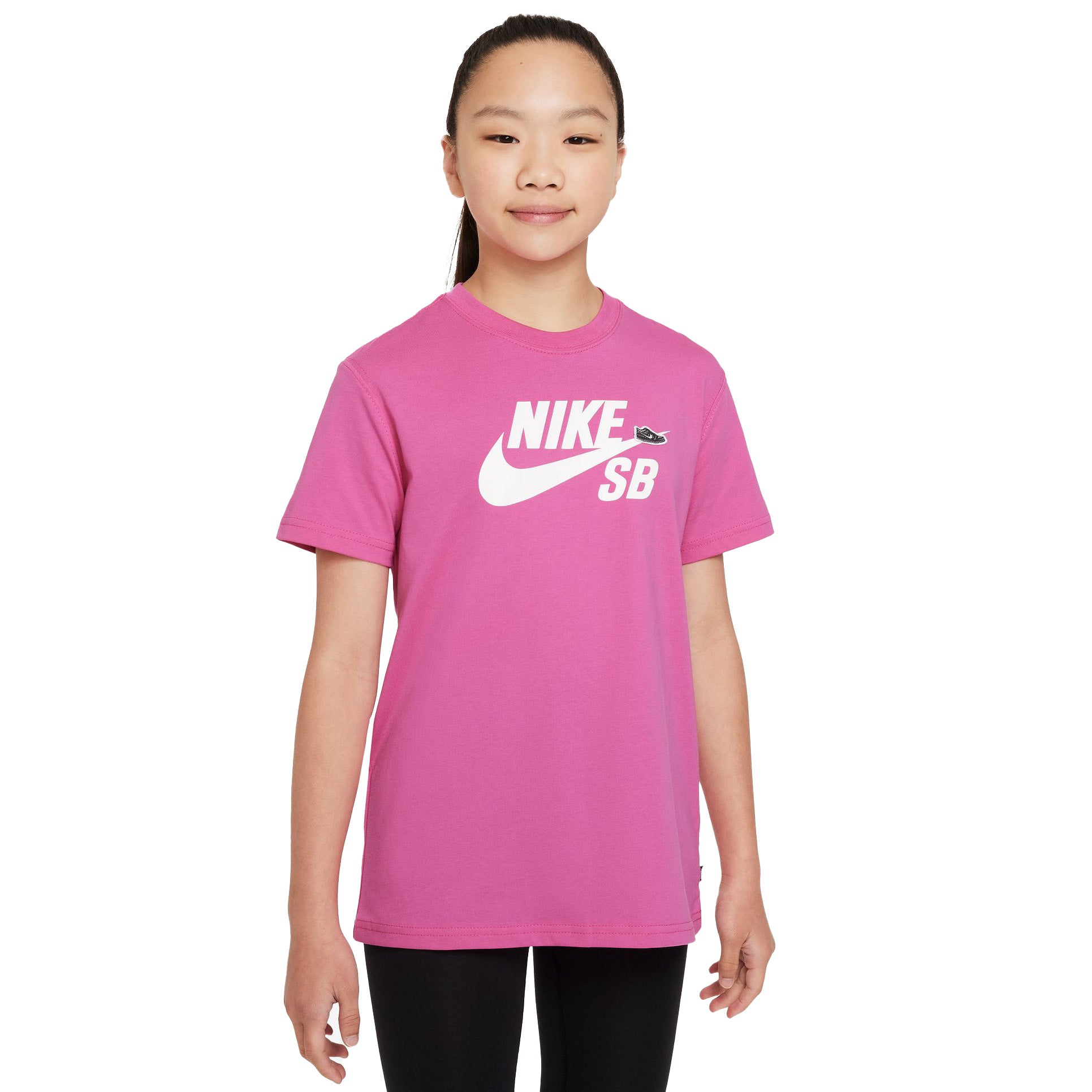 Nike SB Big Kids' T-Shirt Alchemy Pink