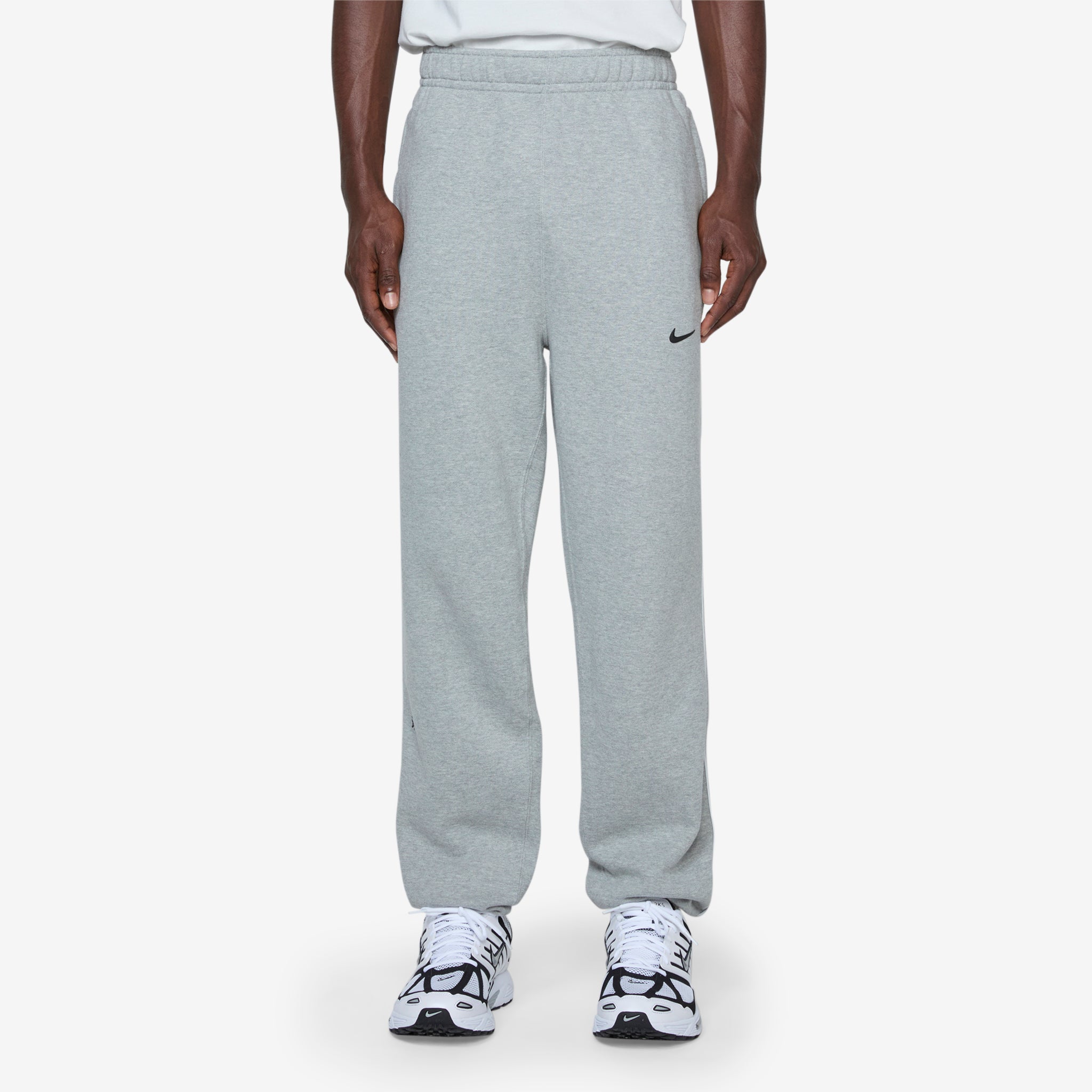 NOCTA Fleece Pant Dark Grey Heather | Matte Silver | Black