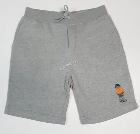 Nwt Polo Ralph Lauren Grey Beach Teddy Bear Shorts