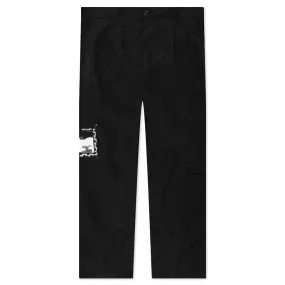 Outlook Pleated Pant - Black