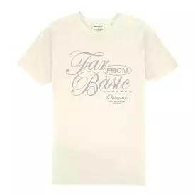 Outrnk Far From Basic Elegance T-Shirt (Vintage White)