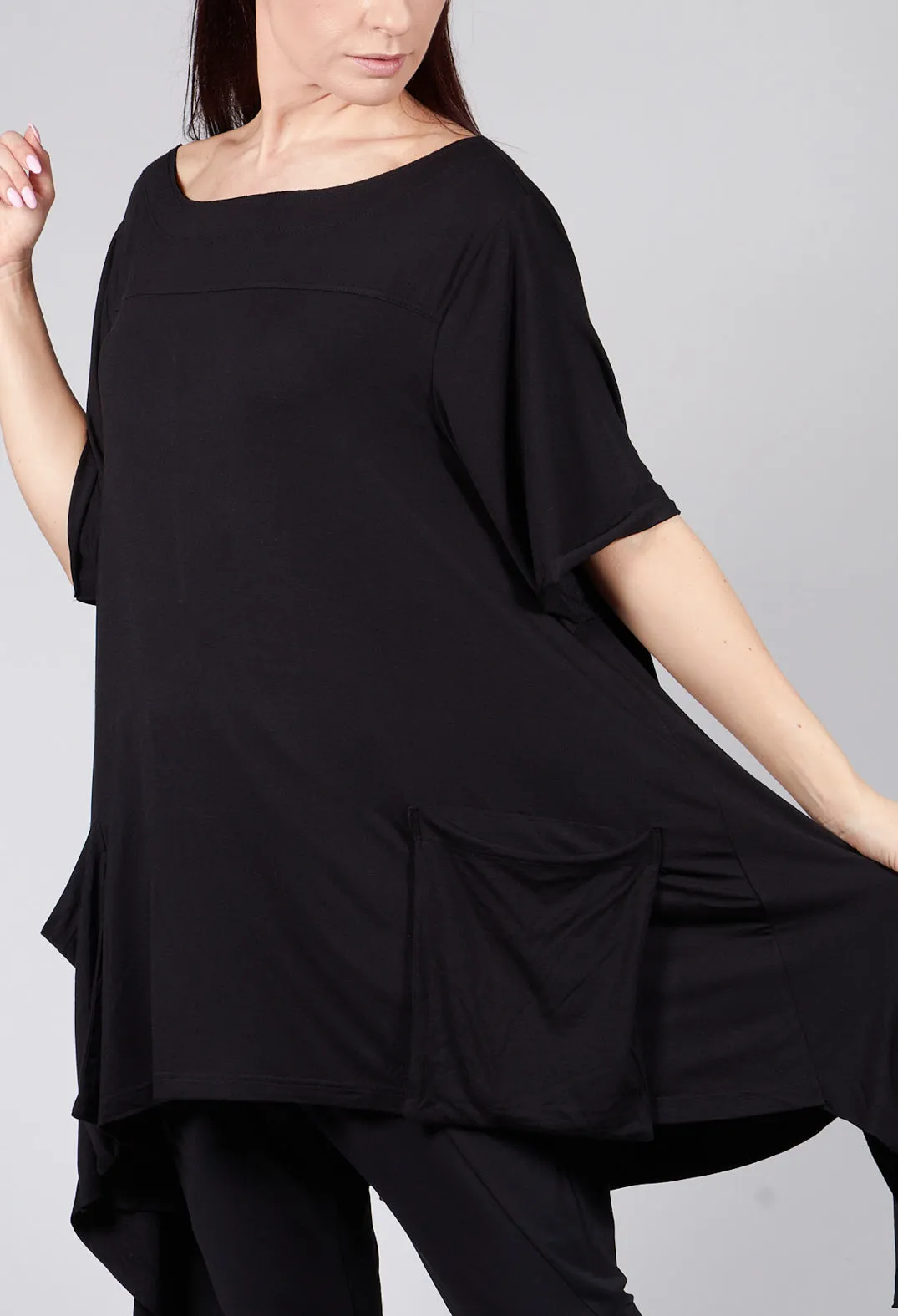 Oversized T Shirt in Black