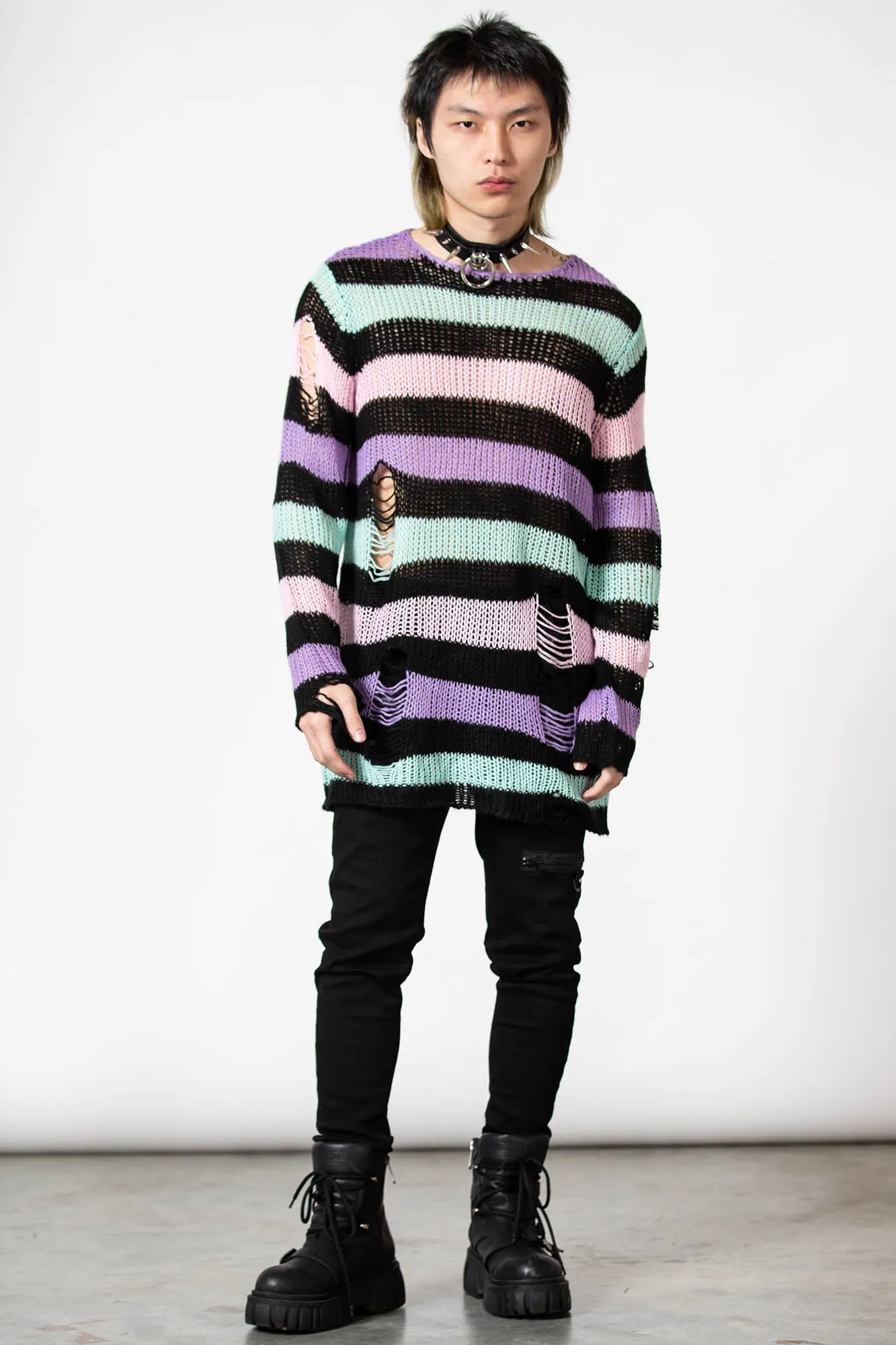 Pastel Punk Knit Sweater