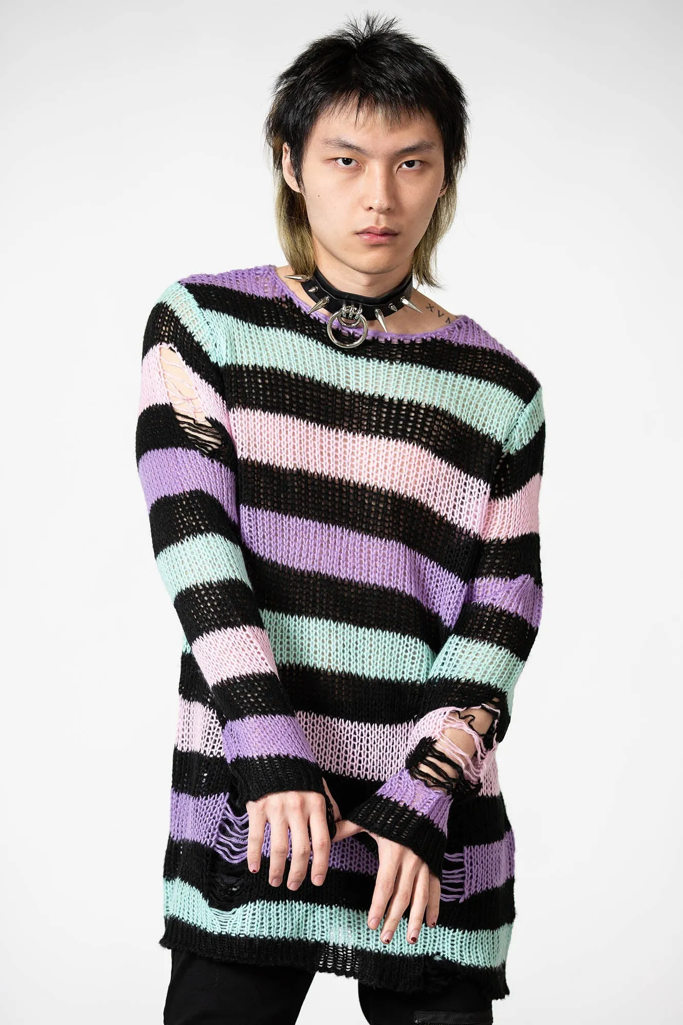 Pastel Punk Knit Sweater