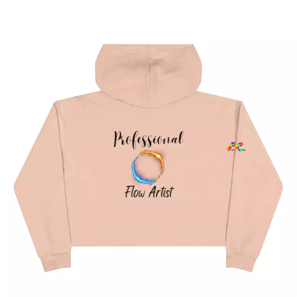 Professional Flow Artist Crop Hoodie