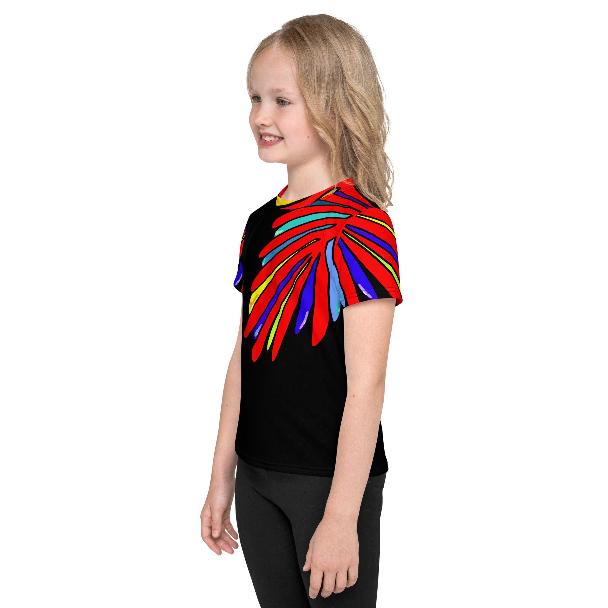 Red Leaf Kids crew neck t-shirt