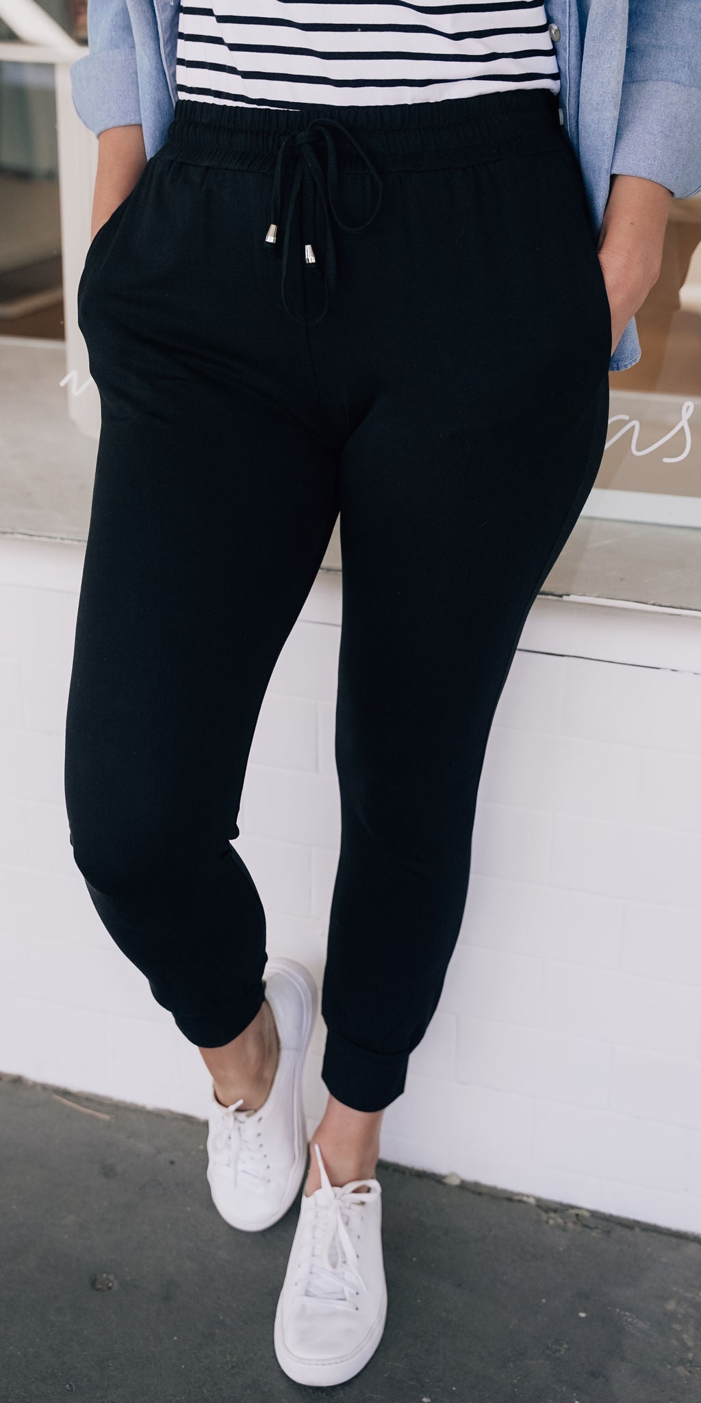 Riley pants - black