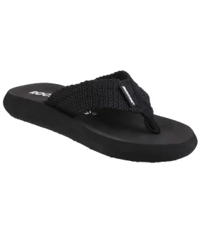 Rocket Dog Womens/Ladies Sunset Slip On Sandals (Black) - UTFS5358