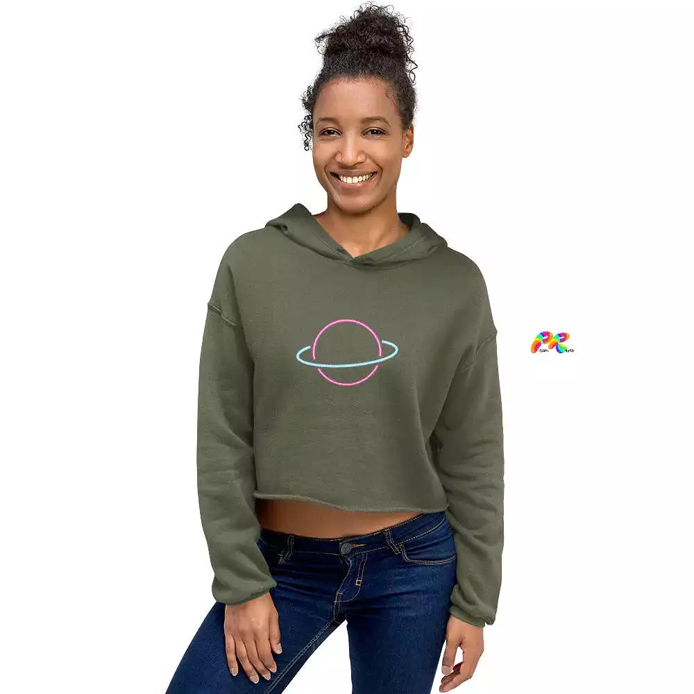 Saturn Crop Hoodie