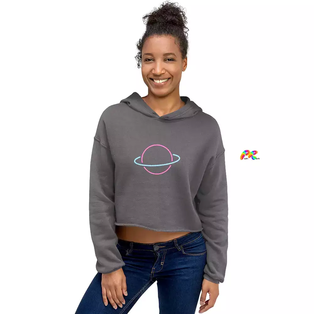 Saturn Crop Hoodie