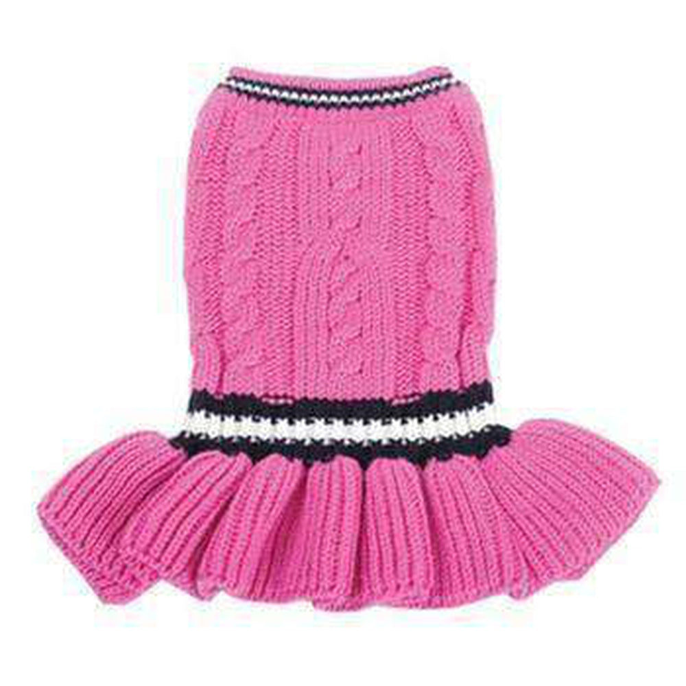 School Girl Dog Sweater Dress