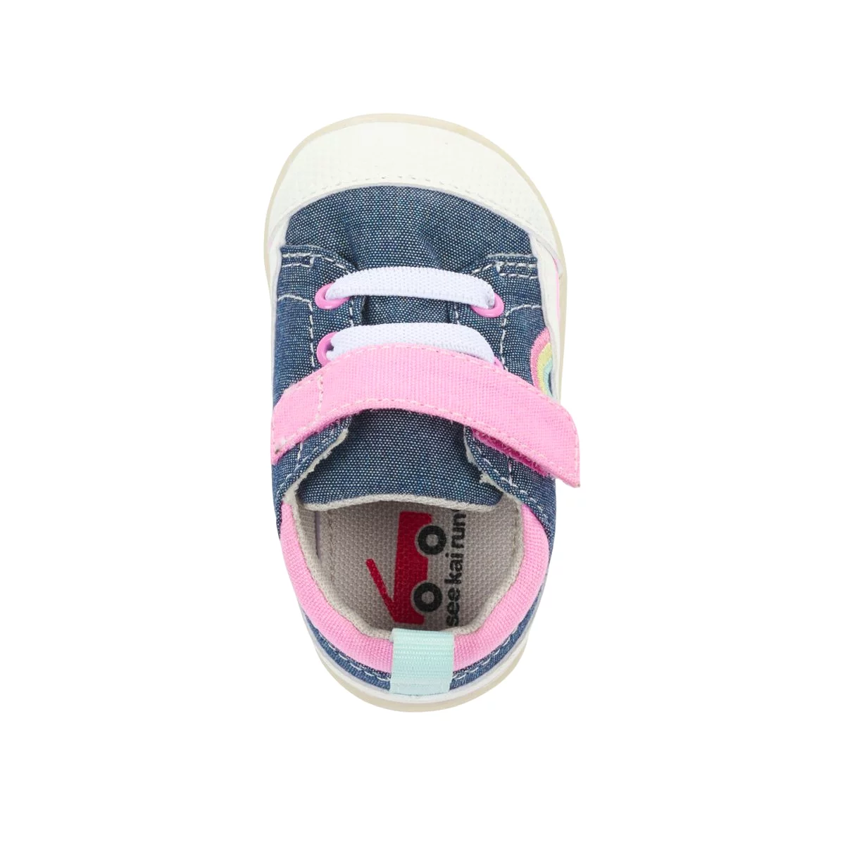 See Kai Run Toddler's (Sizes 3.5-5) Stevie Chambray/Pink