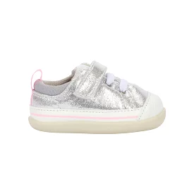 See Kai Run Toddler's (Sizes 3.5-5) Stevie Silver Shimmer