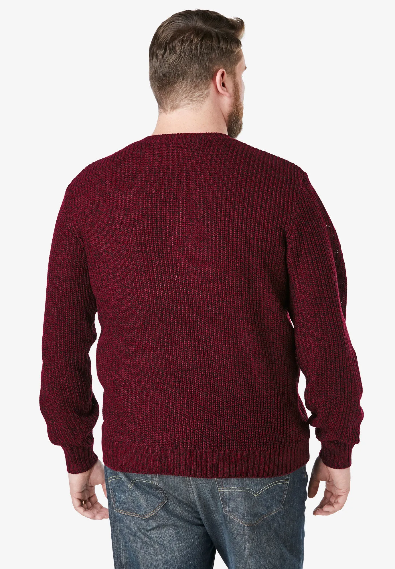 Shaker Knit Crewneck Sweater