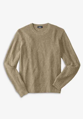 Shaker Knit Crewneck Sweater