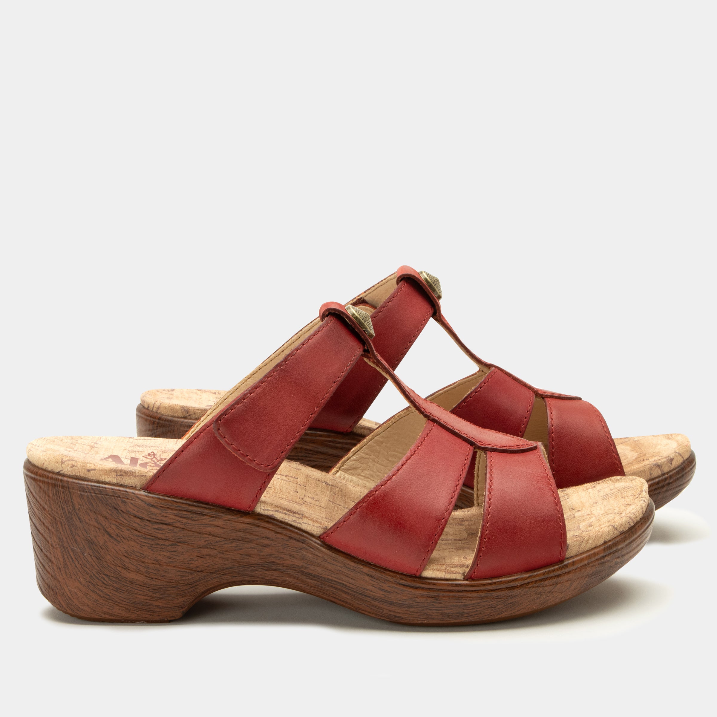 Shantal Salmonberry Sandal