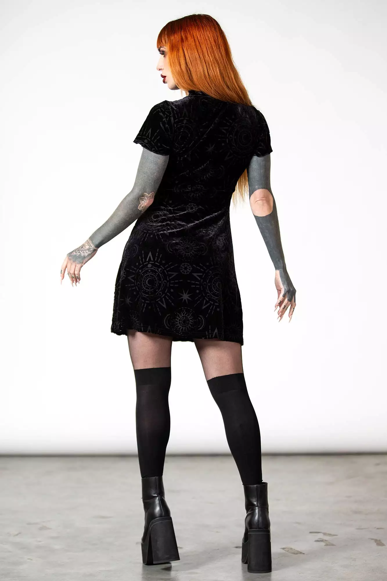 Spiritual Chant Burnout Dress Resurrect