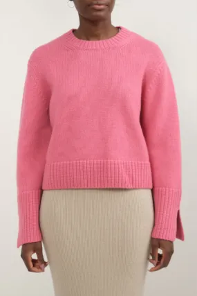 Split Sleeve Sweater - Guava