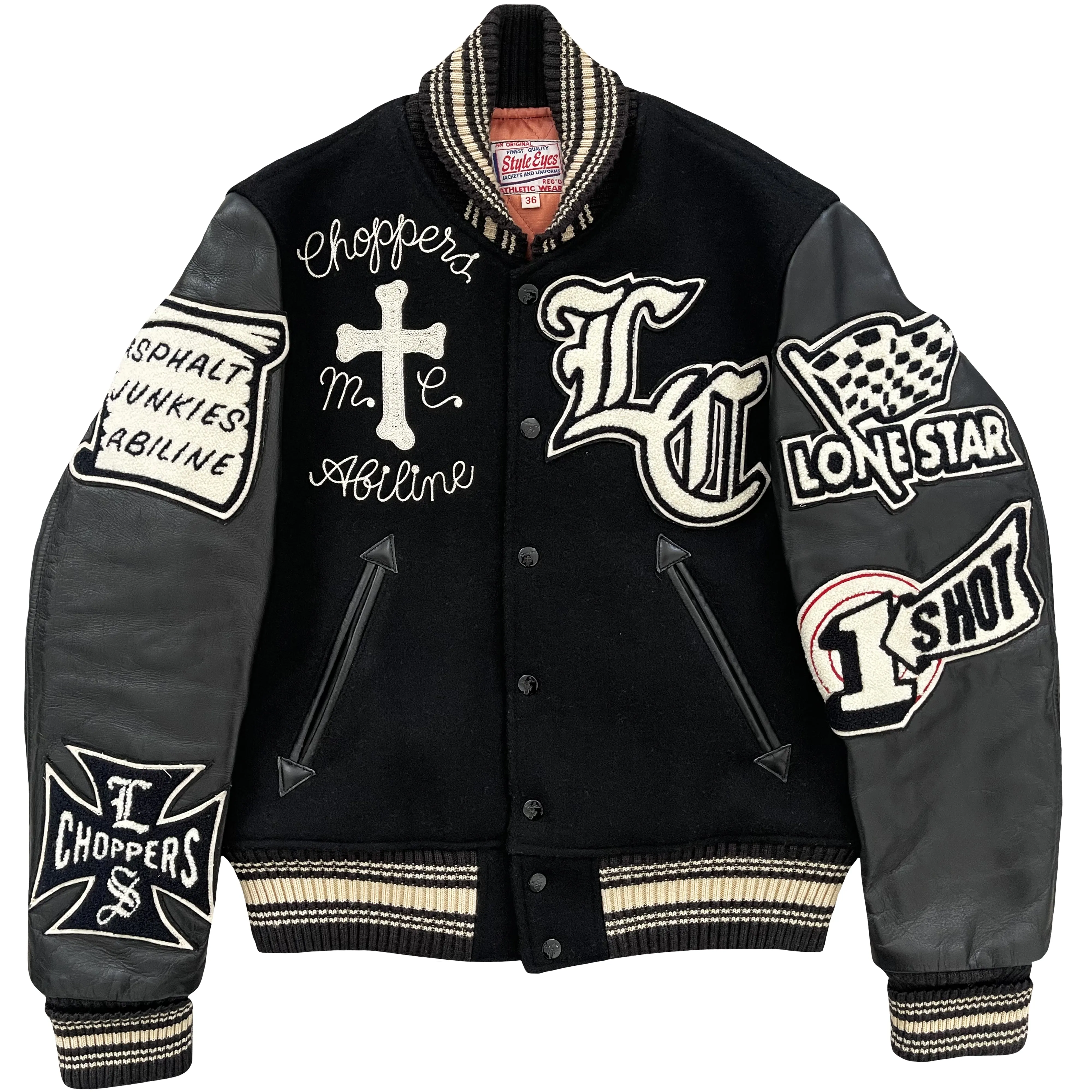 Style Eyes Varsity Jacket - S