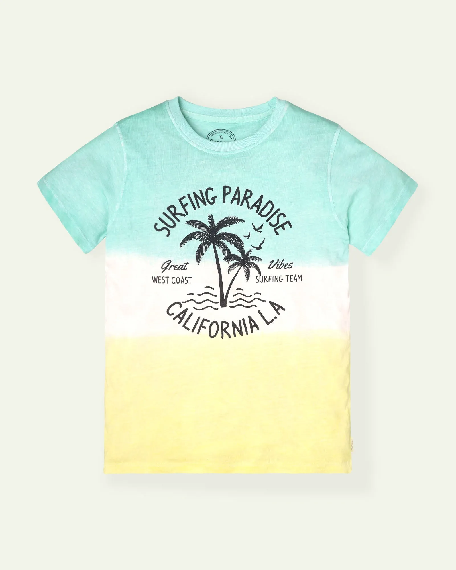 Surfing Paradise Three Toned T-Shirt