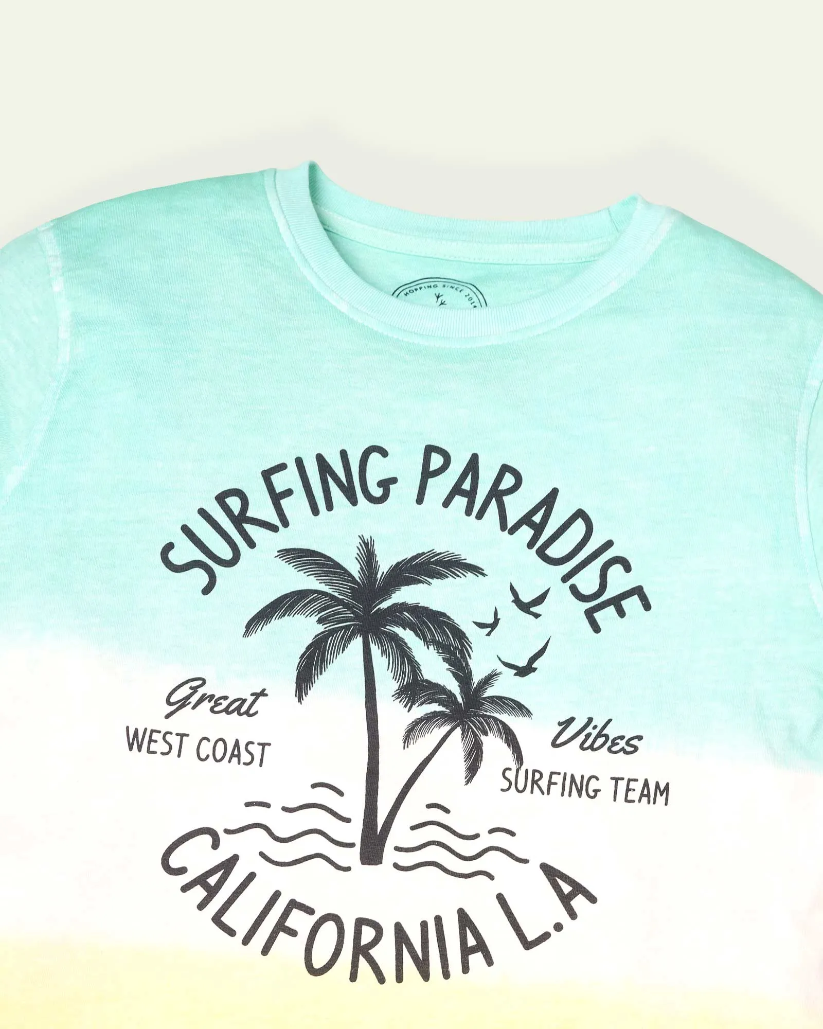 Surfing Paradise Three Toned T-Shirt