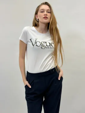 T-shirt in cotone Vogue