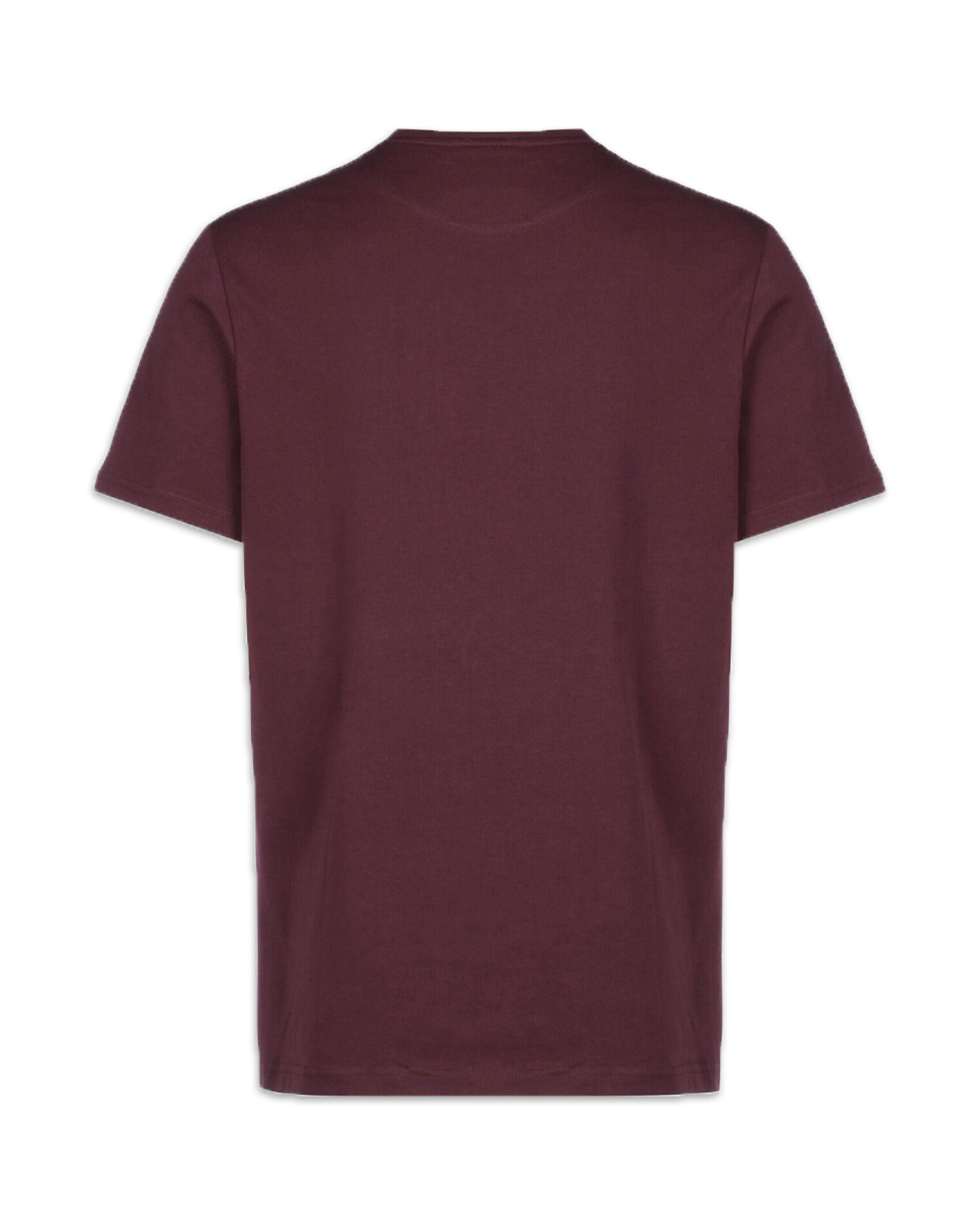 T-Shirt Uomo Basic Logo Lyle And Scott Bordeaux