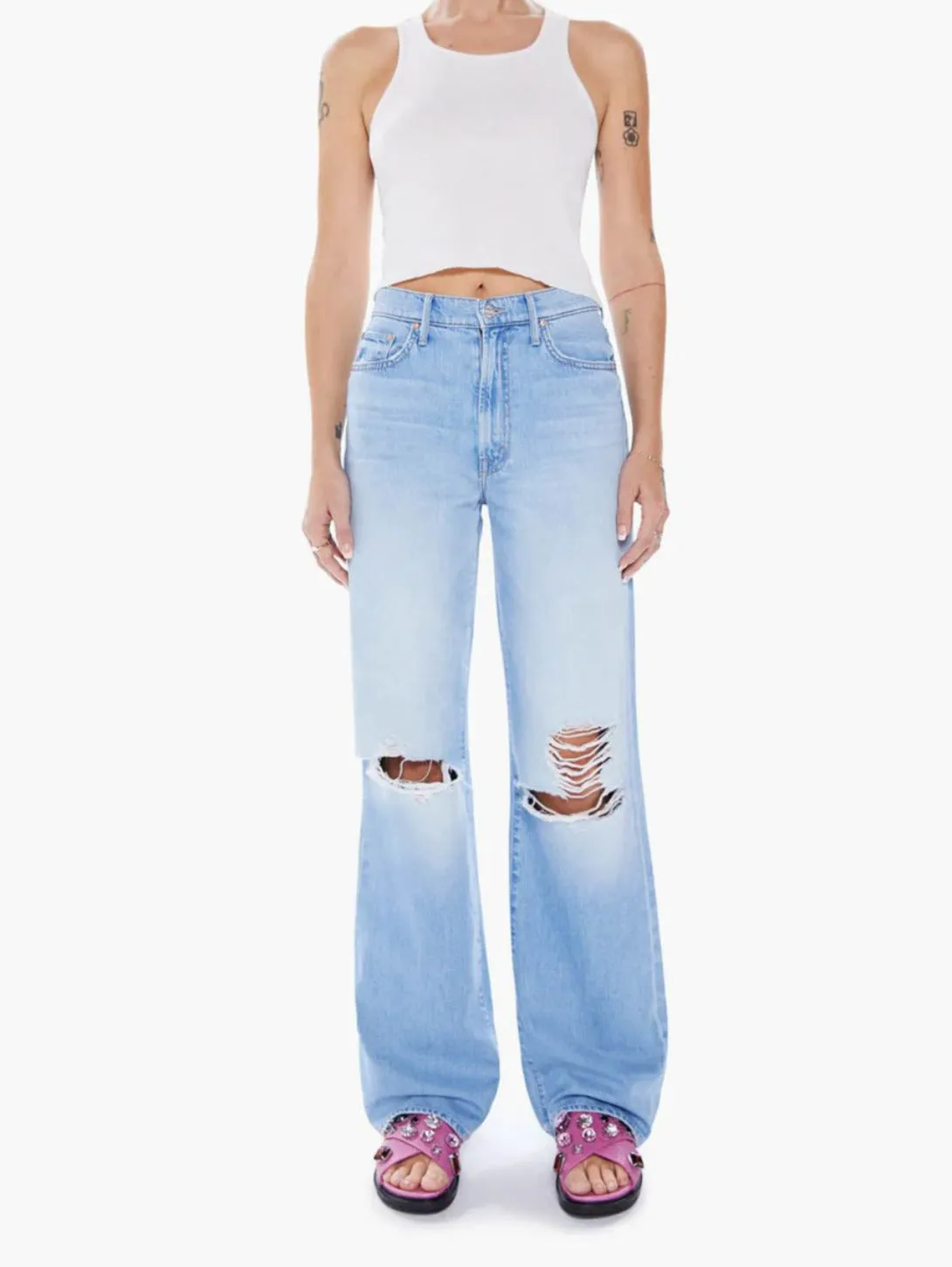 The Maven Heel Jean - Ripped Off