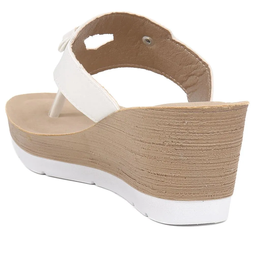 Toe-Post Wedge Sandals - INB39067 / 325 389