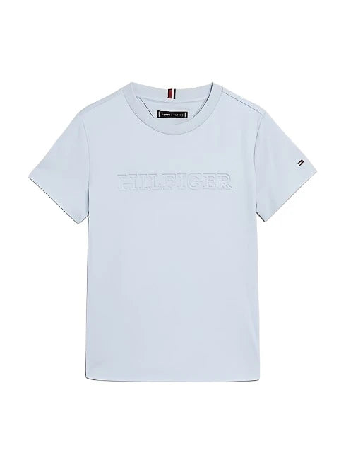 Tommy Hilfiger Debossed Monotype T-Shirt Junior