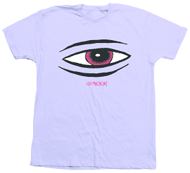 TOY MACHINE T-SHIRT SECT EYE LAVENDER