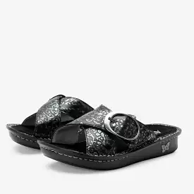 Vanya Chandelier Pewter Sandal